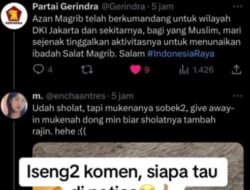 Admin Twitter Partai Gerindra Viral karena Belikan Mukena untuk Warganet yang Iseng Komentar