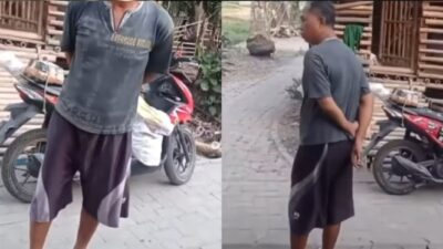 Marah karena Paket Datang dengan Pesanan yang Salah, Seorang Pria Menahan Motor Kurir