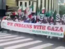 Warga India Demo untuk Mendukung Palestina, Namun Malah Membawa Bendera Italia dan Menjadi Viral