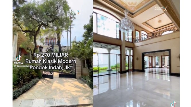 Apakah Anda Berminat dengan Viral Video Rumah Mewah di Pondok Indah yang Dijual dengan Harga Rp270 Miliar?