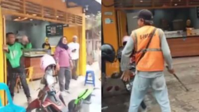 Ancaman Pukulan Juru Parkir Gelap pada Pengemudi Ojol dengan Menggunakan Palu, Diduga Berkaitan dengan Persoalan Pembayaran Parkir