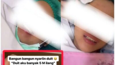 Penyebab Momen Histeris Cewek Ngelantur saat Mencari Duit Rp5 Miliar yang Hilang