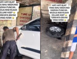 Banyak Korban Telan Viral Modus Penipuan Rem Berasap di Puncak Bogor