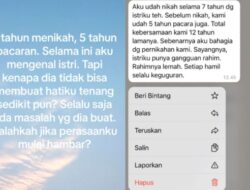 Cerita Tentang Suami yang Viral Menyelingkuhi Sepupu Jauh Akibat Kesulitan Istri dalam Kehamilan