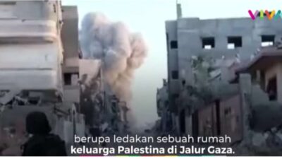 Tentara Israel Meledakkan Rumah di Gaza dalam Perayaan Ulang Tahun Anaknya yang Viral