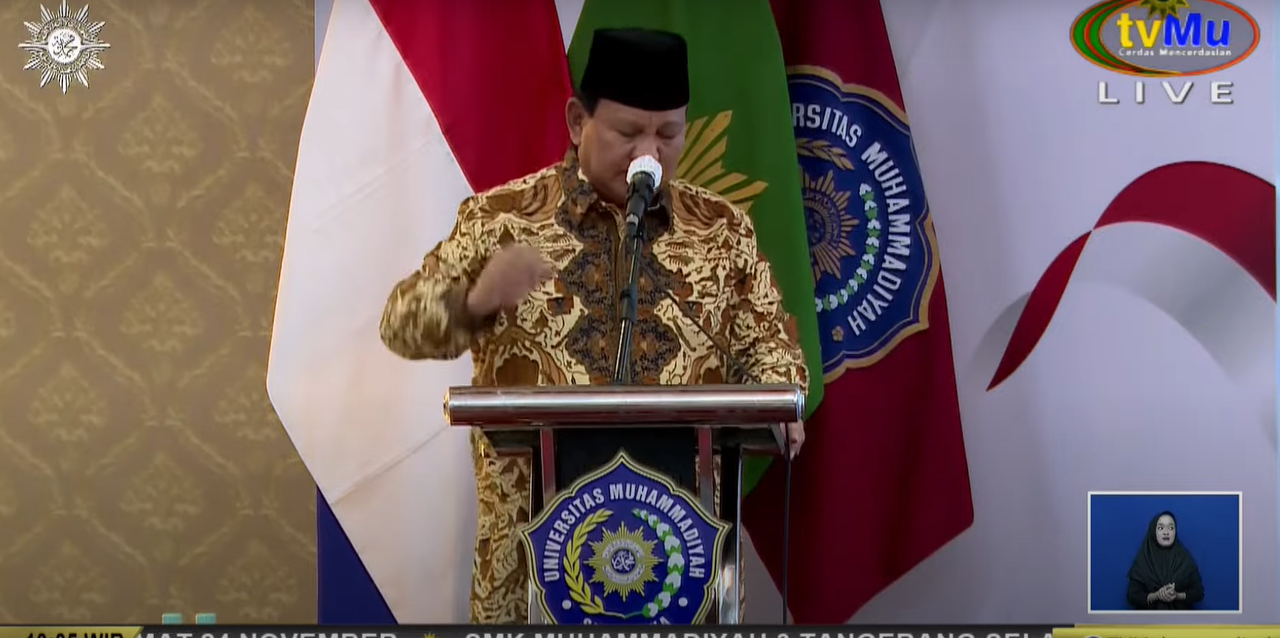 Prabowo Subianto Mengungkapkan Komitmen terhadap Kesejahteraan Rakyat dan Keadilan Sosial dalam Dialog Publik Muhammadiyah