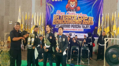 Event Kejuaraan SH Terate Cup Digelar oleh Jaring Atlet Berkualitas, Cabang PSHT Bondowoso