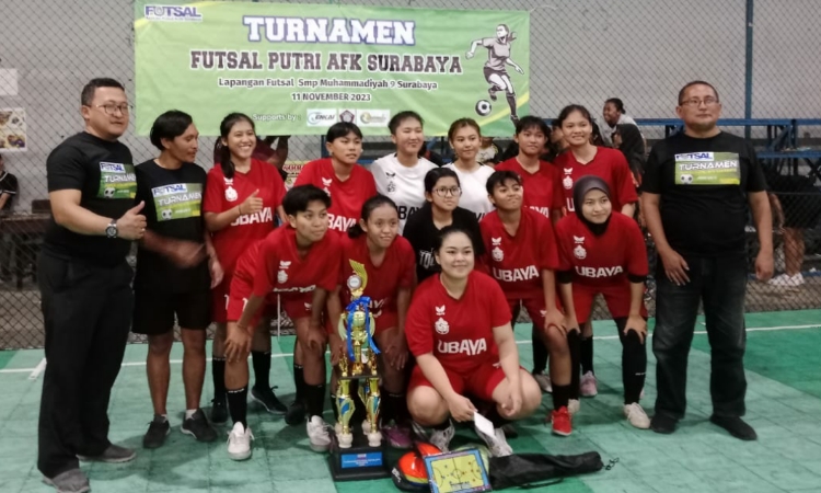 AFK Surabaya Meningkatkan Intensitas Turnamen Futsal Putri untuk Mencari Bakat Terbaik