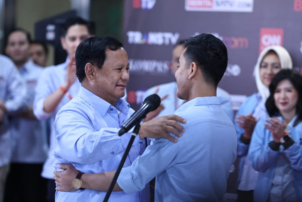 Prabowo Menyatakan Kagum atas Kemampuan Gibran dalam Debat Pilpres 2024