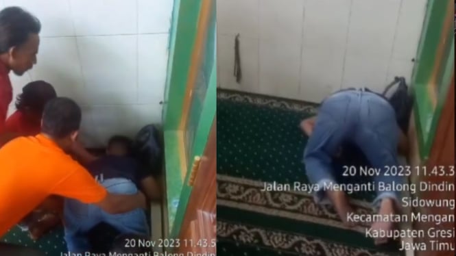 Pria di Gresik Meninggal Dunia Saat Berjamaah Salat Zuhur dalam Posisi Sujud