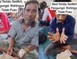 Imigran Rohingya Mengeluh Porsi Makan yang Sedikit di Pengungsian, Netizen Indonesia Tegang