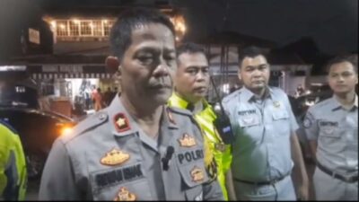 Ledakan Tabung Gas CNG Terjadi Saat Kapolsek Cibadak Sukabumi Sedang Diwawancarai