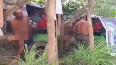 Terkejut, 2 Pria Lanjut Usia di Medan Tertangkap Sedang Berhubungan Intim di Becak