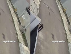 Aksi Sebar Paku oleh Bocah Laki-laki Viral di Jalanan Depok, Mencemaskan Warga