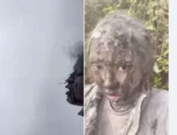 Video Viral Pendaki Wanita Minta Tolong kepada Ibu saat Terjebak Erupsi Gunung Marapi