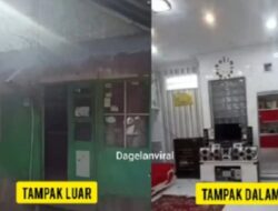 Penampakan Rumah Anti Maling yang Viral, Terlihat Seperti Gubuk Kayu Namun Dalamnya Mewah seperti Hotel