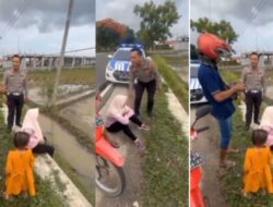 Emak-emak Viral Marah Karena Suami Salah Pilih Warna Motor yang Dibeli