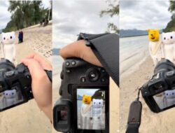 Viral! Pasangan mendapat pujian karena meminjam kepala badut pantai untuk sesi prewedding mereka