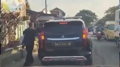 Caleg Viral Kampanye di Tangerang Menggunakan Mobil Dinas Polri