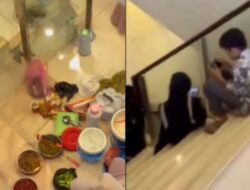 Emak-emak Viral Gelar Piknik di Mall dengan Tikar, Membawa Termos dan Bekal Makanan