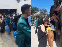 Mahasiswa Mengusir Paksa Pengungsi Rohingya ke Kantor Kemenkumham Aceh