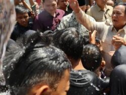 Prabowo Mempersembahkan Sumber Air Bersih