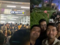 Netizen Viral Curhatan tentang Kesulitan Pulang saat Malam Tahun Baru di Bundaran HI karena Antrean Naik MRT