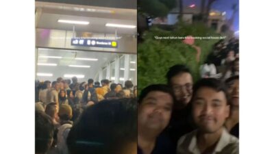 Netizen Viral Curhatan tentang Kesulitan Pulang saat Malam Tahun Baru di Bundaran HI karena Antrean Naik MRT