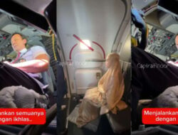 Pilot dan Pramugari Mendapat Pujian karena Video Sholat Saat Pesawat Mengudara menjadi Viral