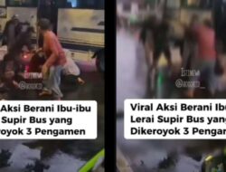 Video Viral: Emak-Emak Menghentikan Duel Antara Pengamen dan Supir Bus di Bogor