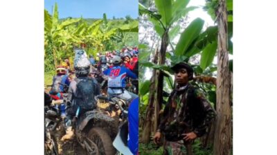 Pemilik Kebun Pisang Marah Besar karena Kebunnya Rusak Parah Akibat Acara Motor Trail yang Viral