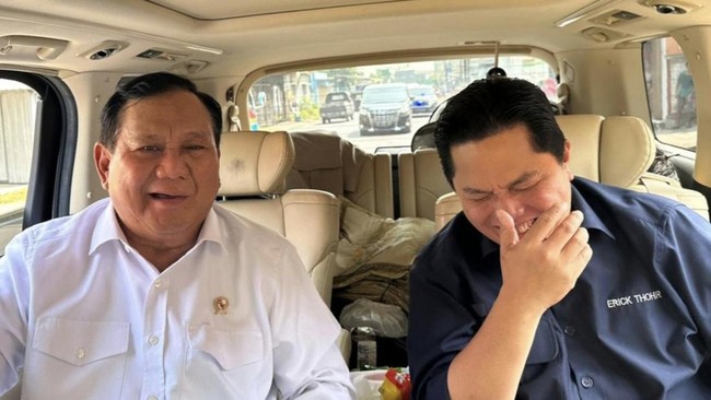 Amanah Masa Depan: Erick Thohir Titip Bangsa Indonesia pada Prabowo Subianto