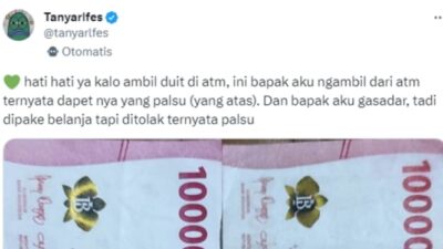 Bank Indonesia Beri Pernyataan tentang Warganet yang Mendapatkan Uang Palsu saat Tarik Tunai di ATM