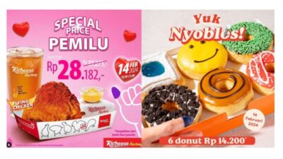 Daftar Diskon Spesial di Hari Valentine dan Pemilu 2024!