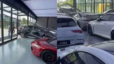 Mengungkap 5 Fakta Pengendara Mobil Mitsubishi Xpander Tabrak Showroom yang Berisi Porsche 911 GT3