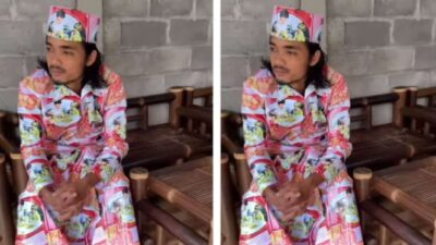 Cosplay Kaleng Khong Guan Jadi Viral di Hari Lebaran: Content Creator Asal Magelang