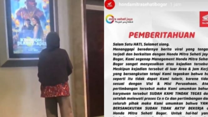 Pentingnya Mempertahankan Sikap Profesional: SPG dipecat karena Tertawa kepada Ibu-ibu di Bioskop