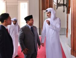 Prabowo Subianto and Gibran Rakabuming Raka Meet Emir of Qatar and Qatar PM, Discuss Cooperation and Gaza