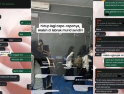 Viral! Seorang Siswi SD Melabrak Gurunya karena Dituduh Menyukai Pak Guru yang Sama