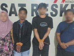 Salah Satu Wanita Diringkus dalam Aksi Komplotan Curanmor di Kendari