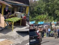 Pemotor Dijagal di Parkiran Liar, Meresahkan di Puncak Bongkaran Kios PKL