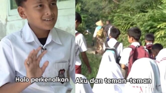 Sedih! Pelajar Terpaksa Membuang Air di Sungai karena Tidak Ada Toilet di Sekolahnya