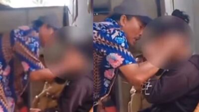 Seorang Ayah Menangis Pilu saat Melihat Anaknya Menjadi Korban KDRT di Sulut