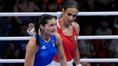 Viral! Angela Carini Petinju Wanita Dijatuhkan oleh Petinju Biologis Pria di Olimpiade Paris