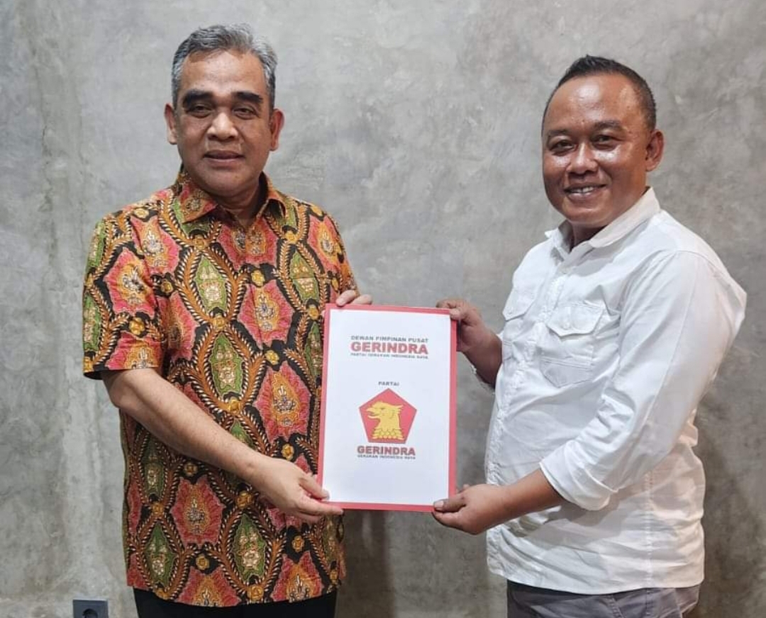 Gerindra Beri Rekomendasi untuk Dadang Okta Maju Pilkada 2024