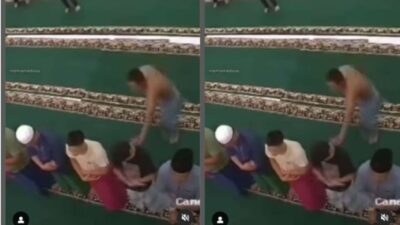 Pria Menyerang Jemaah Salat Maghrib di Masjid: Driver Ojol Wanita Pergoki Suami Selingkuh