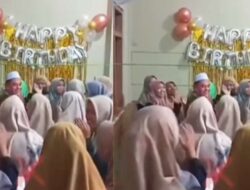 Video Kiai Diduga Rayakan Ulang Tahun Bersama Santriwati, Viral di Medsos, Netizen Terkejut