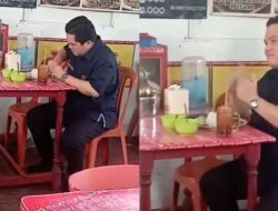 Erick Thohir Viral Makan di Tepi Jalan, Netizen Merasa Kasihan Terhadapnya