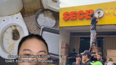 Heboh! Restoran Rice Bowl Dipermalukan Setelah Cuci Alat Masak di Toilet yang Tidak Higienis, Akhirnya Ditutup Selamanya