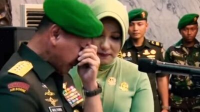 Pesannya dalam Banjir Air Mata di Mabes TNI AD saat Jenderal Mulyono Pamit